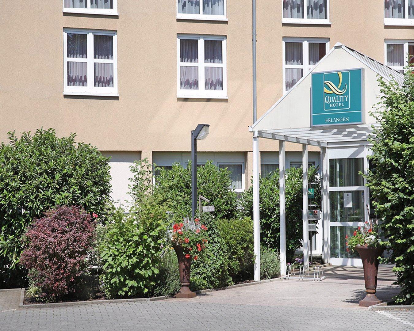 Quality Hotel Erlangen Garni Esterno foto